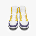 AJ1 High-Top Leather Sneakers