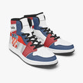 AJ1 High-Top Leather Sneakers