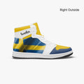 AJ1 High-Top Leather Sneakers