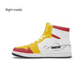 AJ1 High-Top Leather Sneakers
