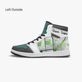 AJ1 High-Top Leather Sneakers