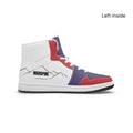 AJ1 High-Top Leather Sneakers