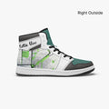 AJ1 High-Top Leather Sneakers
