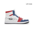 AJ1 High-Top Leather Sneakers