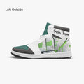AJ1 High-Top Leather Sneakers