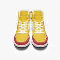 AJ1 High-Top Leather Sneakers