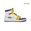 AJ1 High-Top Leather Sneakers