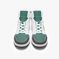 AJ1 High-Top Leather Sneakers
