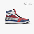 AJ1 High-Top Leather Sneakers
