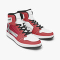 AJ1 High-Top Leather Sneakers