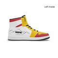 AJ1 High-Top Leather Sneakers