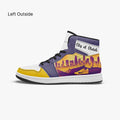 AJ1 High-Top Leather Sneakers