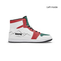 AJ1 High-Top Leather Sneakers