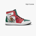 AJ1 High-Top Leather Sneakers