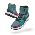 AJ1 High-Top Leather Sneakers