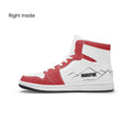 AJ1 High-Top Leather Sneakers