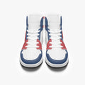 AJ1 High-Top Leather Sneakers