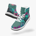 AJ1 High-Top Leather Sneakers