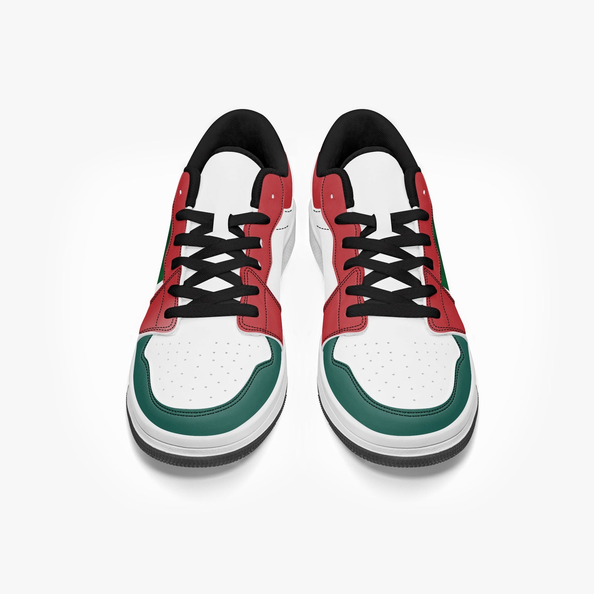 front view of Low-Top Sneakers - black