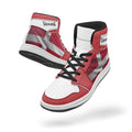 AJ1 High-Top Leather Sneakers