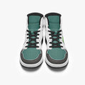 AJ1 High-Top Leather Sneakers