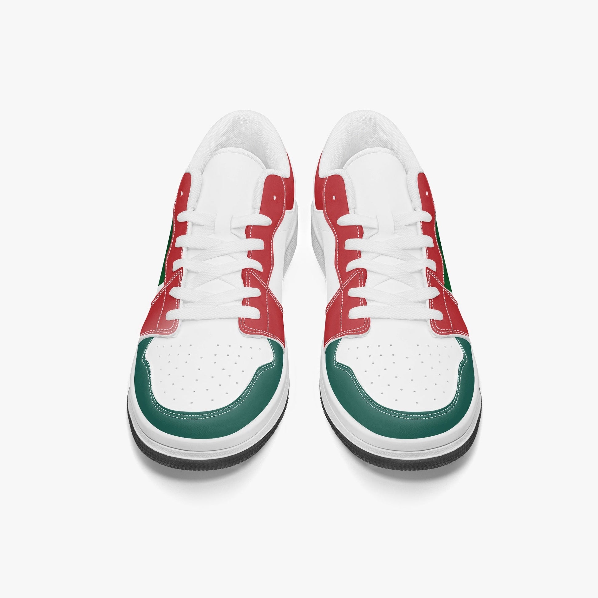 front view of Low-Top Sneakers - white