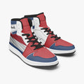 AJ1 High-Top Leather Sneakers