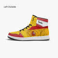AJ1 High-Top Leather Sneakers