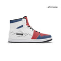AJ1 High-Top Leather Sneakers