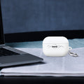 wide case for airpods - white colour