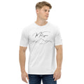 man wearing short sleeve t-shirt - front