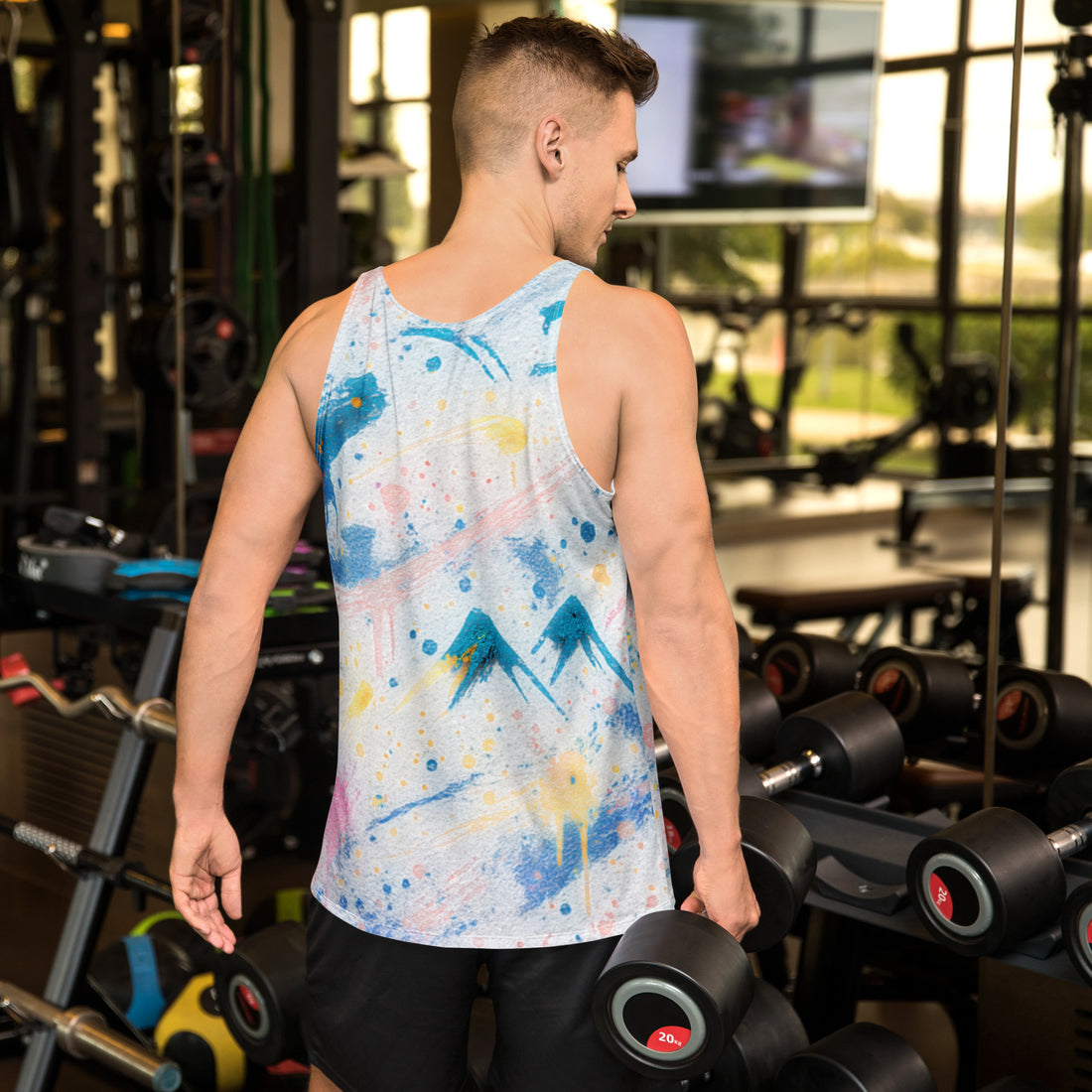 front view of summer tank top
