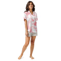 lady wearing womens pajama tops