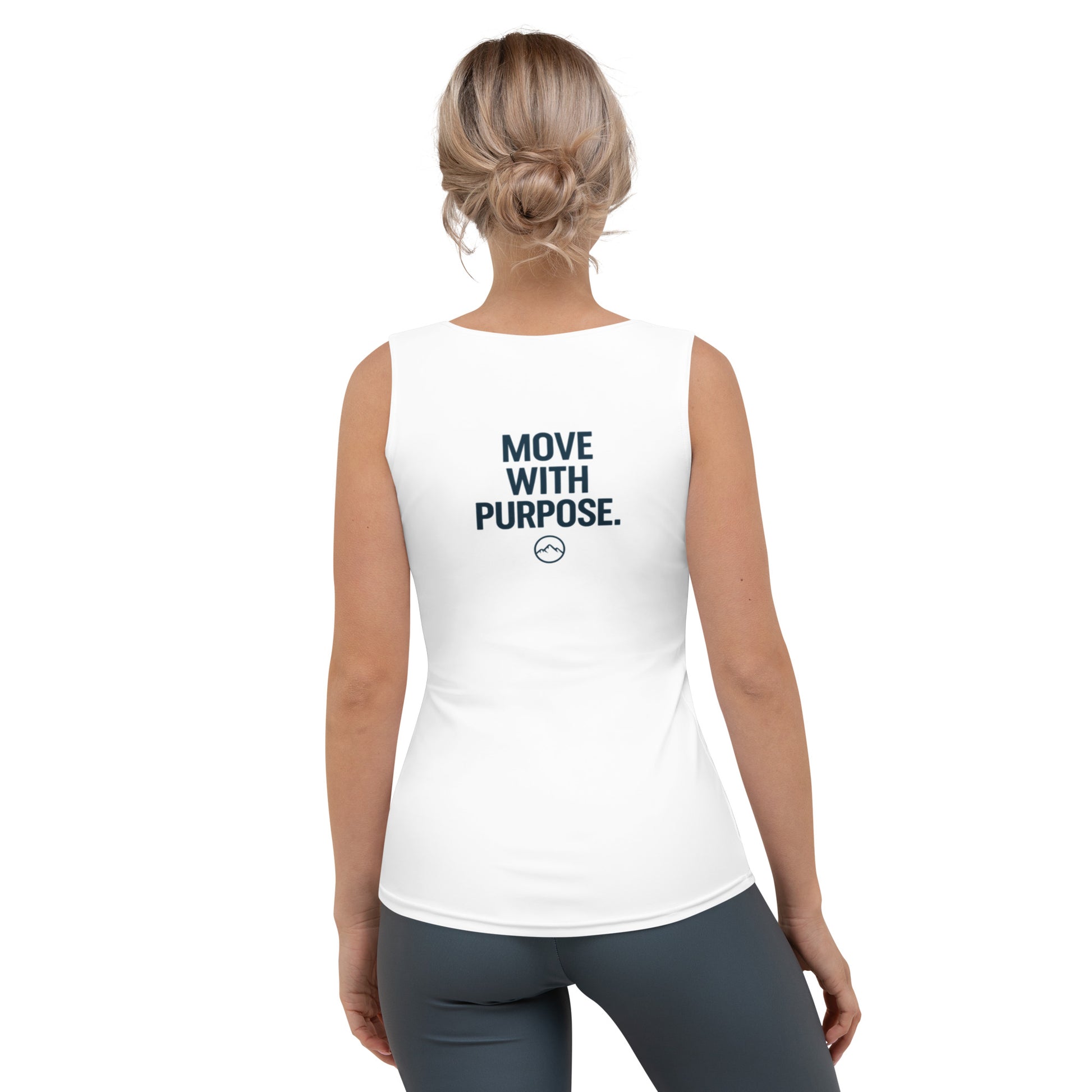 women's tank top rear view