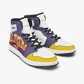 AJ1 High-Top Leather Sneakers