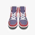 AJ1 High-Top Leather Sneakers