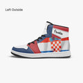 AJ1 High-Top Leather Sneakers