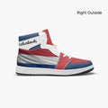 AJ1 High-Top Leather Sneakers