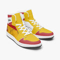 AJ1 High-Top Leather Sneakers