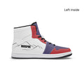 AJ1 High-Top Leather Sneakers