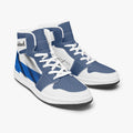 AJ1 High-Top Leather Sneakers