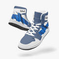 AJ1 High-Top Leather Sneakers