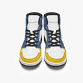 AJ1 High-Top Leather Sneakers