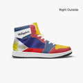 AJ1 High-Top Leather Sneakers