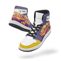 AJ1 High-Top Leather Sneakers