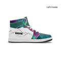 AJ1 High-Top Leather Sneakers