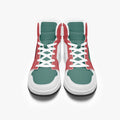 AJ1 High-Top Leather Sneakers
