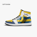 AJ1 High-Top Leather Sneakers