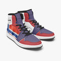 AJ1 High-Top Leather Sneakers