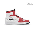 AJ1 High-Top Leather Sneakers